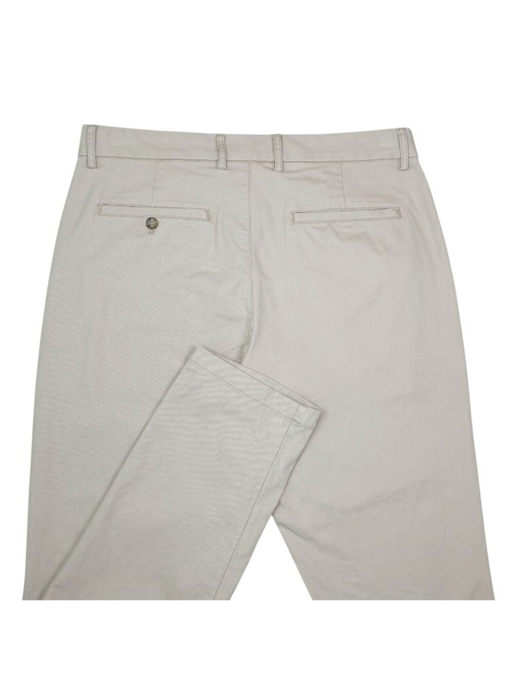 Old Navy Mens Slim Fit Khaki Pants 34x32 Beige Built-In Flex Beige / Cream
